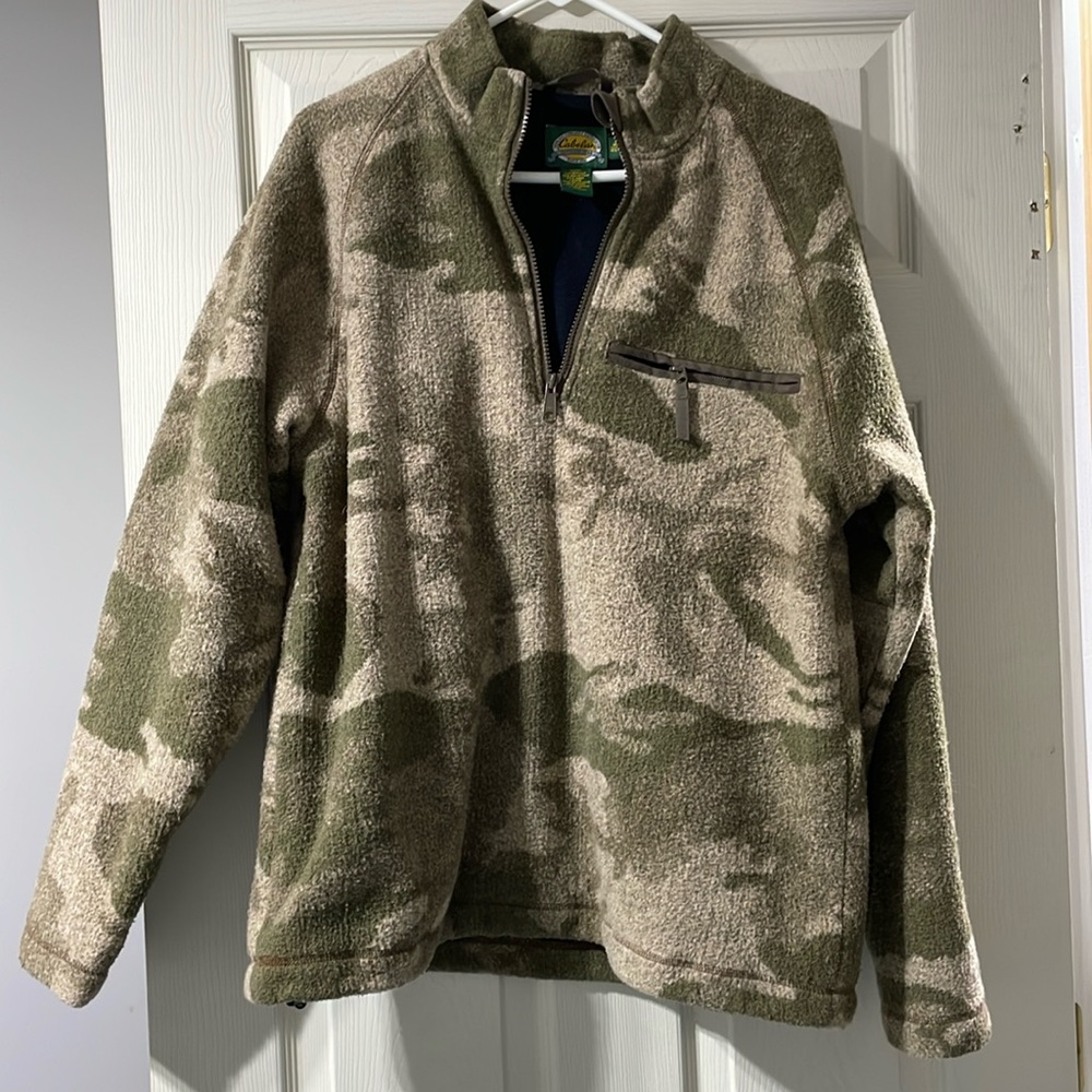 Cabela’s heavy weight pull over jacket